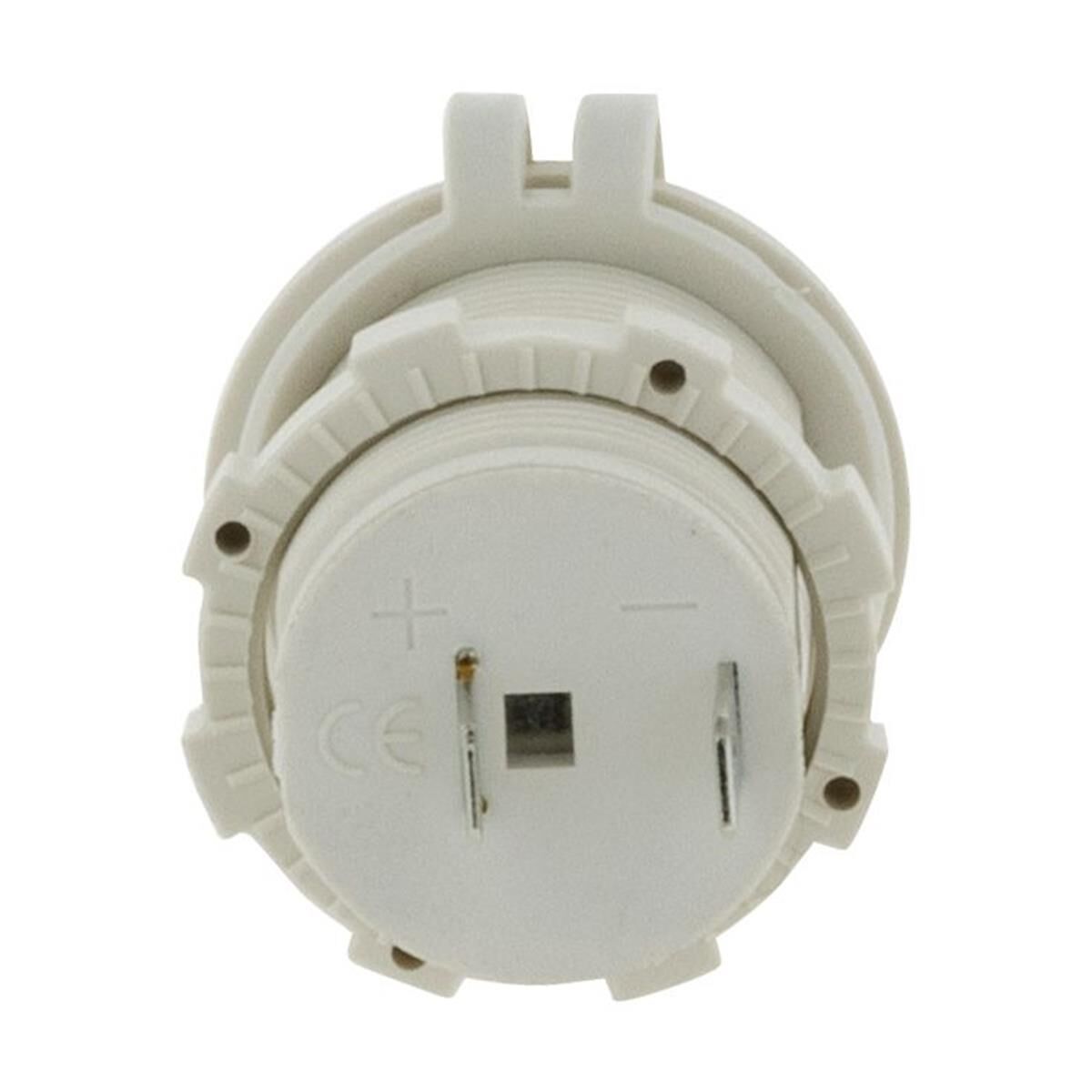 ACCESSORY POWER SOCKET WHITE 12/24v 20a @12v NON LED *CAN USE HU6620*, , scanz_hi-res