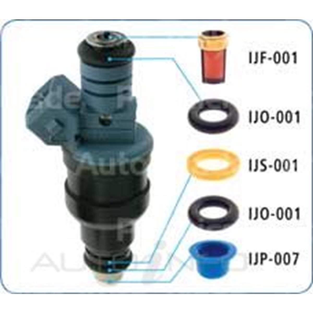 FUEL INJECTOR SERVICE KIT, , scanz_hi-res