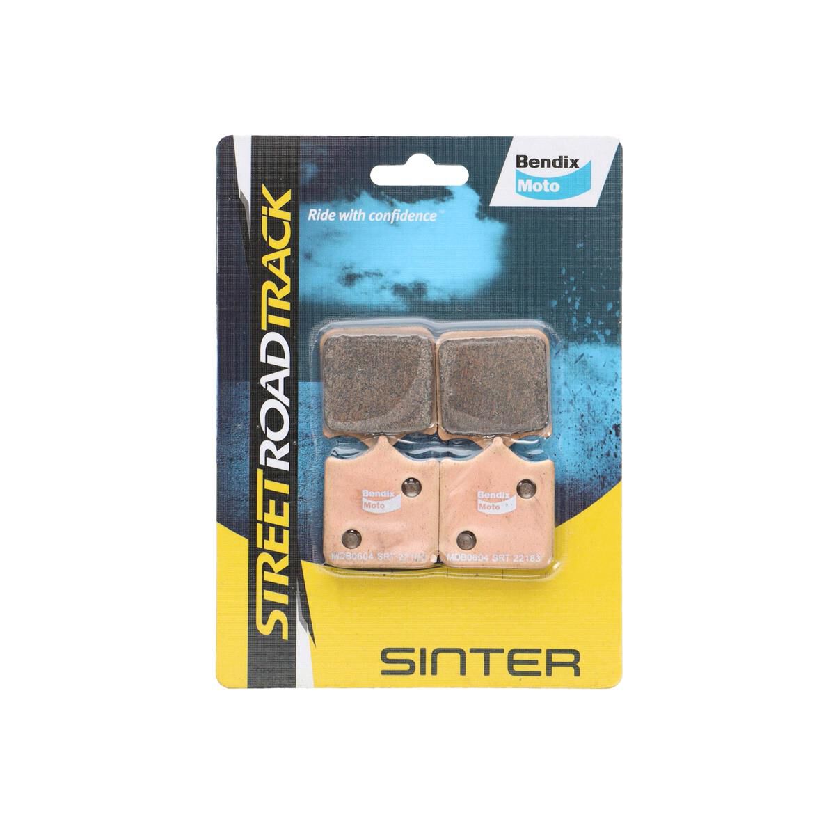 BENDIX MOTO STREET ROAD TRACK MOTORCYCLE PADS, , scanz_hi-res