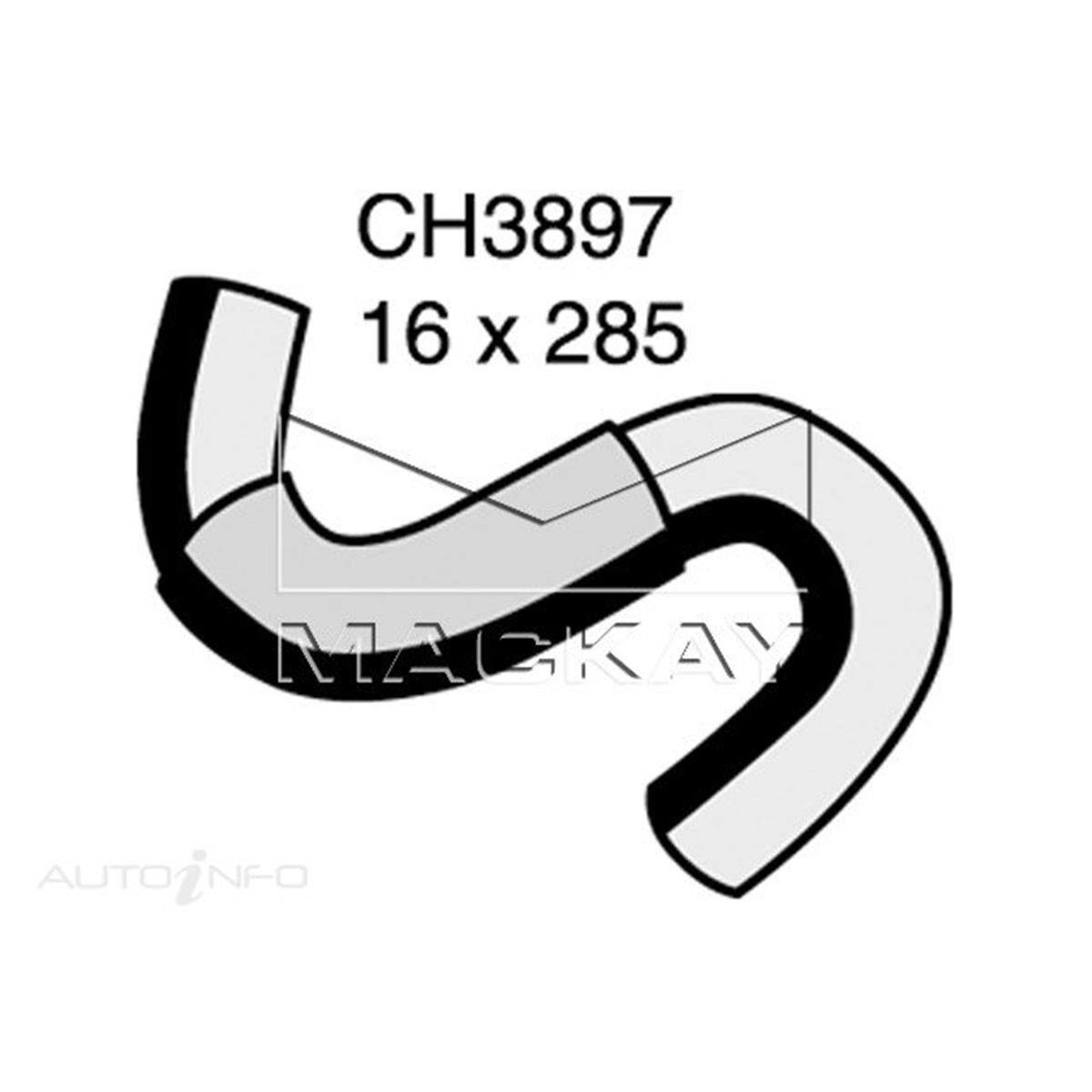 HEATER HOSE  - MITSUBISHI TRITON MJ - 2.5L I4 TURBO DIESEL - MANUAL & AUTO, , scanz_hi-res