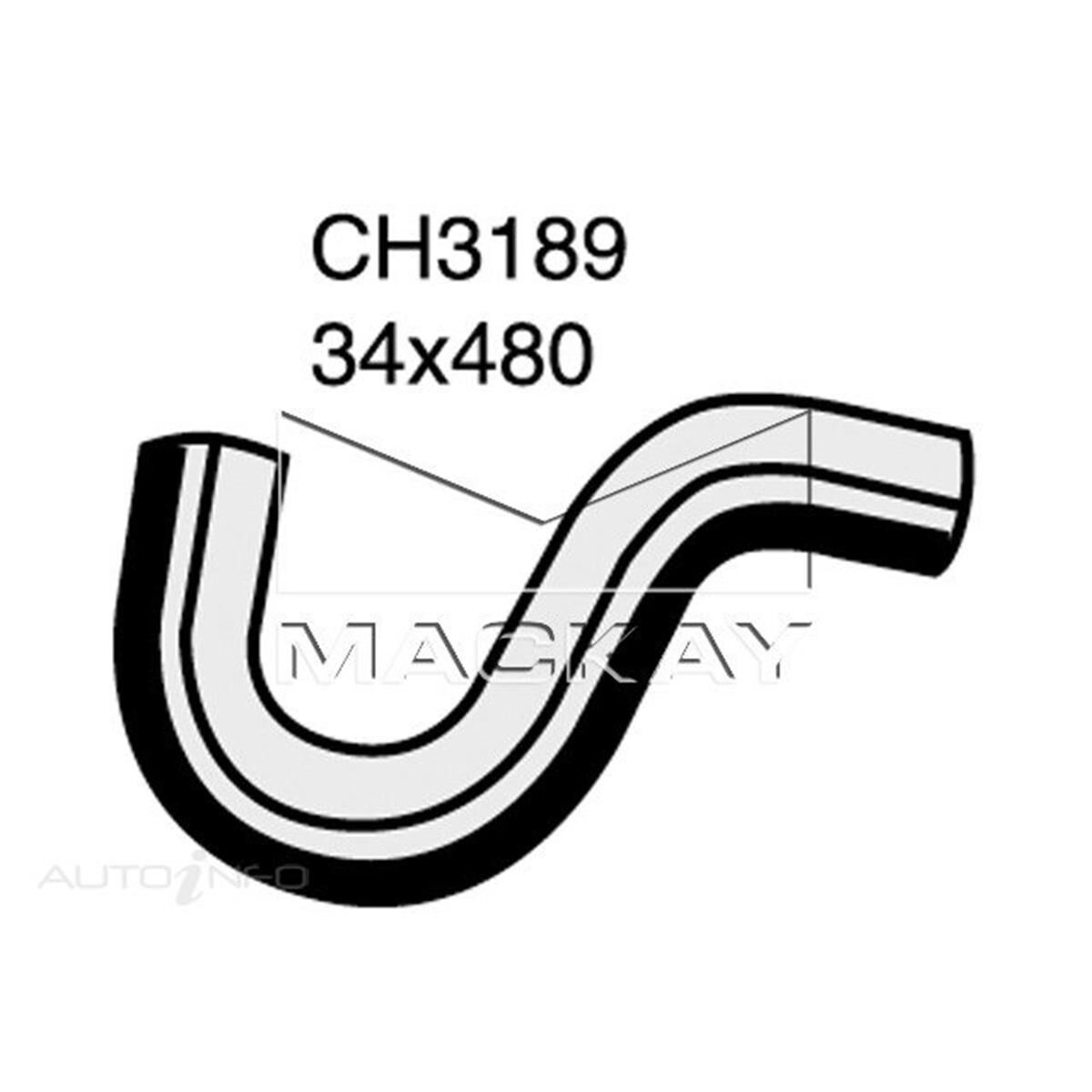 RADIATOR UPPER HOSE  - NISSAN BLUEBIRD U12 - 2.0L I4  DIESEL - MANUAL & AUTO, , scanz_hi-res