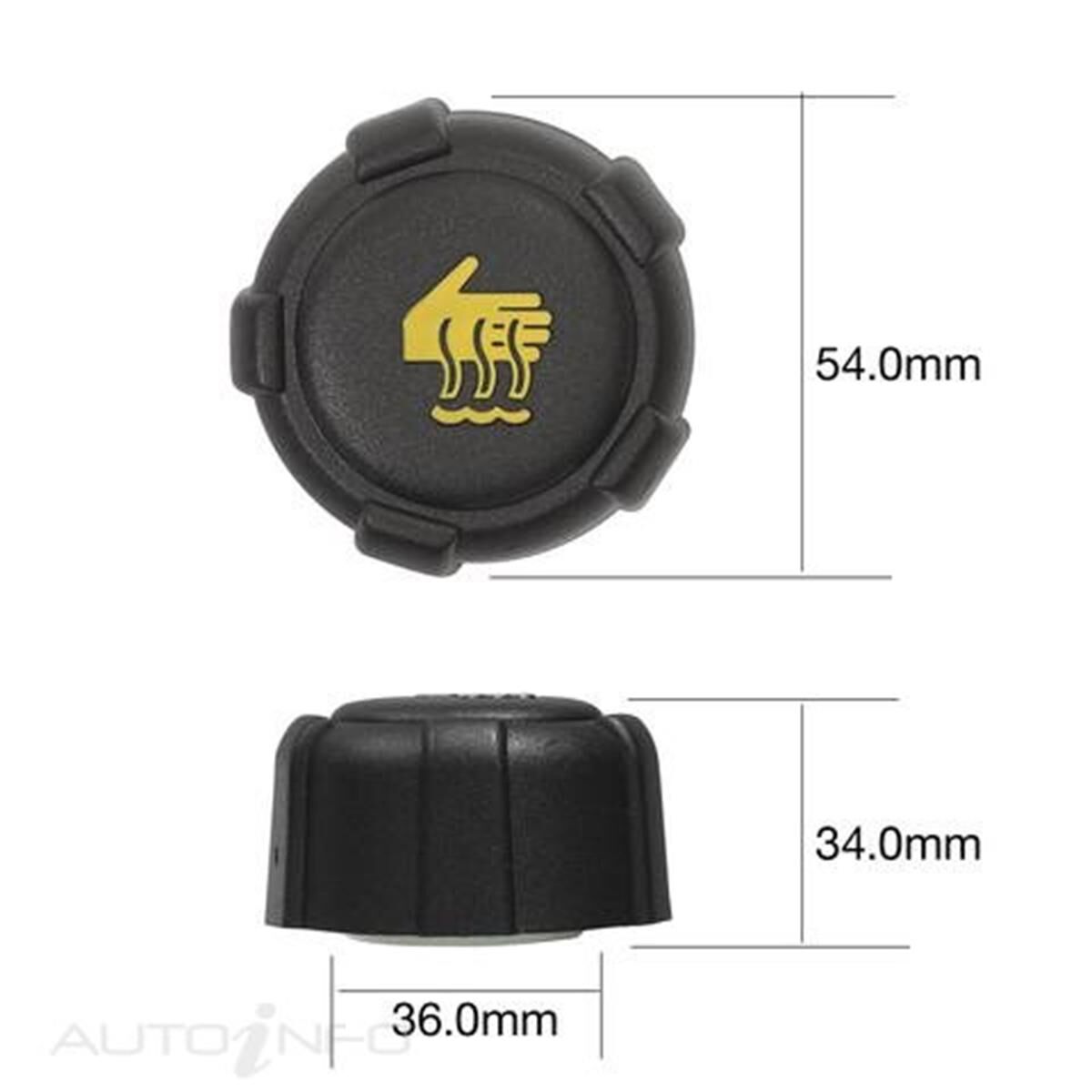 TRIDON RECOVERY RADIATOR CAP, , scanz_hi-res