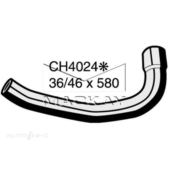 RADIATOR LOWER HOSE  - JEEP WRANGLER TJ - 4.0L I6  PETROL - MANUAL & AUTO, , scanz_hi-res