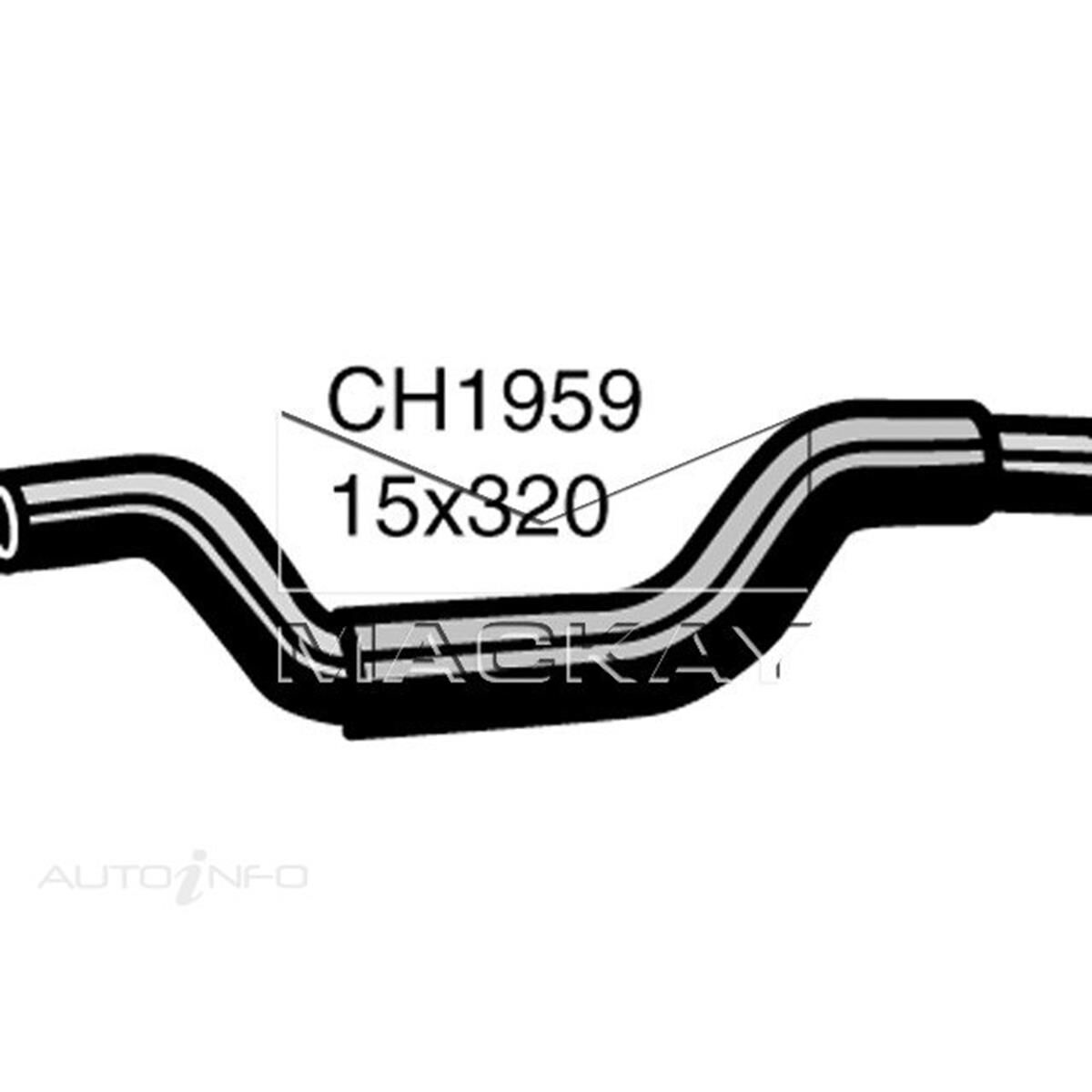 HEATER HOSE  - MAZDA 626 GE - 2.0L I4  PETROL - MANUAL & AUTO, , scanz_hi-res