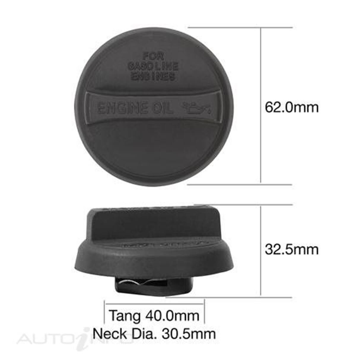 TRIDON OIL CAP (TOC122), , scanz_hi-res