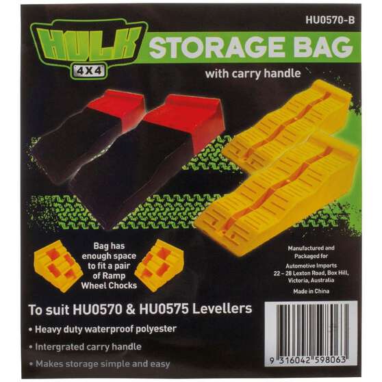 HULK STORAGE BAG HU0570 STORES RAMP AND CHOCK HU0570, HU0570-C, , scanz_hi-res