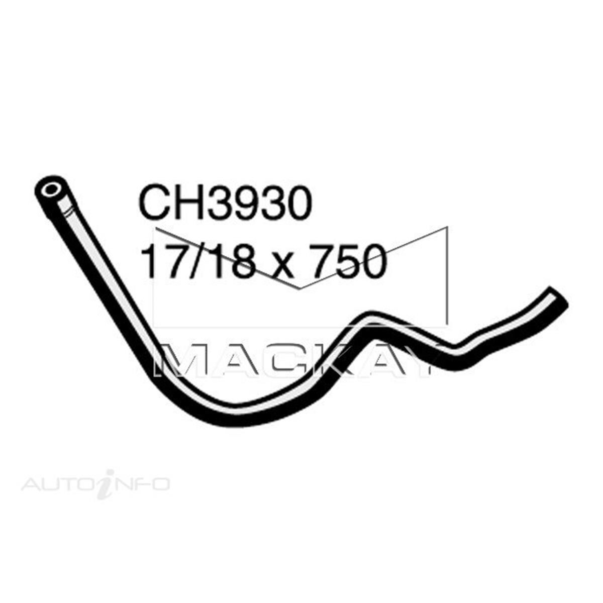 HEATER HOSE  - FORD FIESTA WP, WQ - 1.6L I4  PETROL - MANUAL & AUTO, , scanz_hi-res