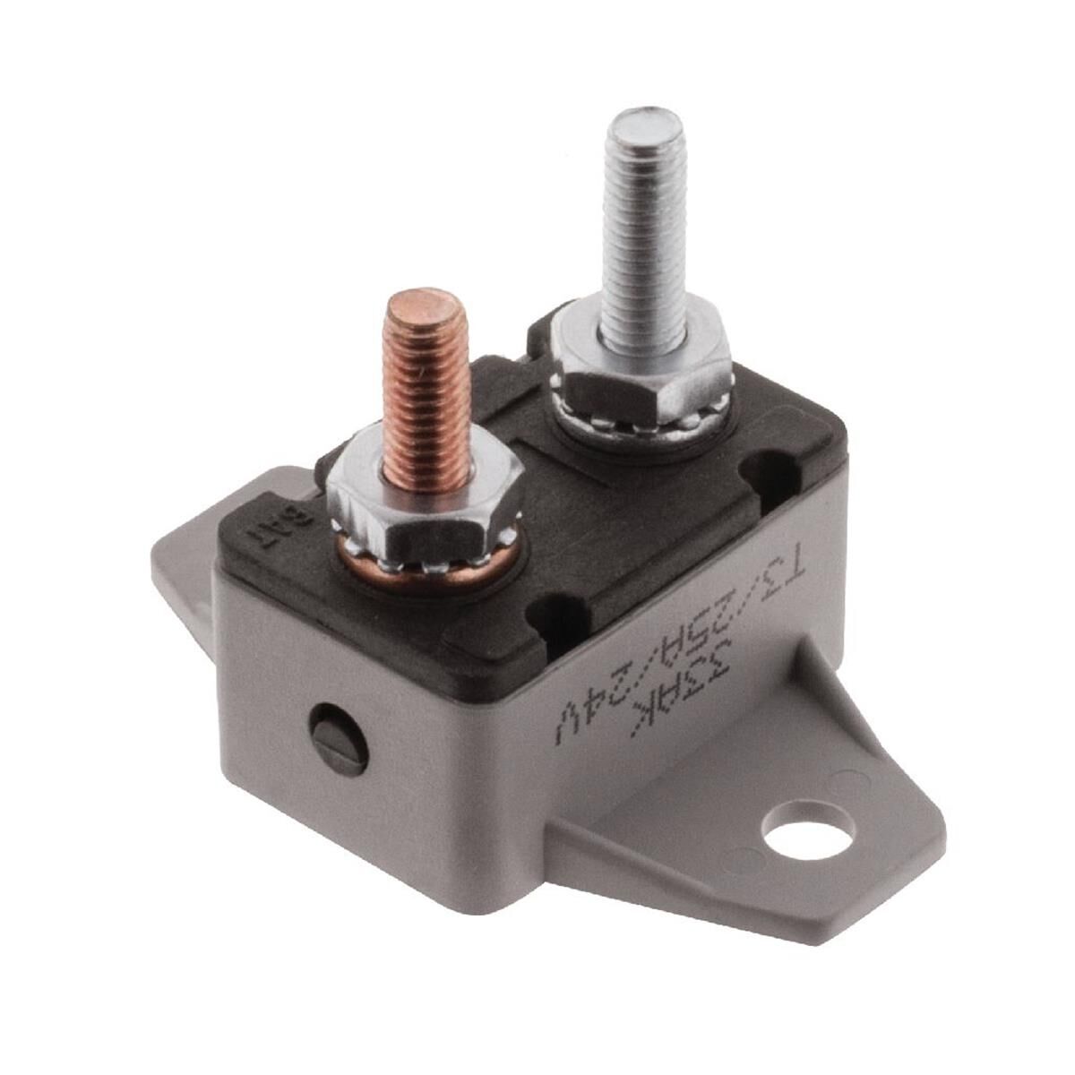 CIRCUIT BREAKER TYPElll 25AMP MANUAL RESET PLASTIC BODY                         JAYLEC, , scanz_hi-res