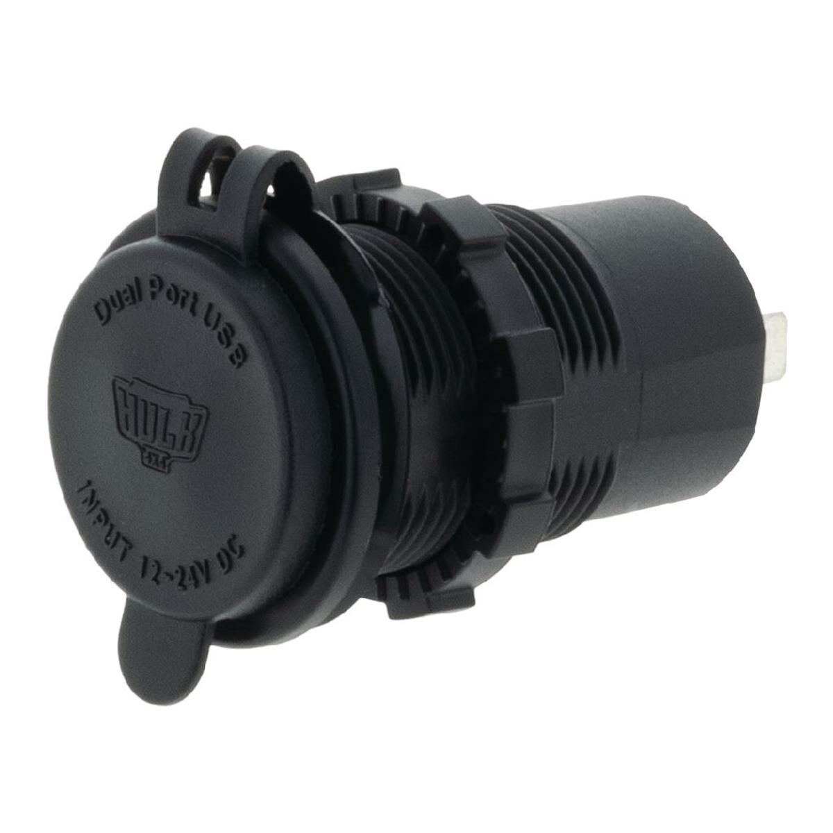 DUAL USB SOCKET PORT 1: QC3 18w, PORT 2: TYPE C QC4 36w NON LED, , scanz_hi-res