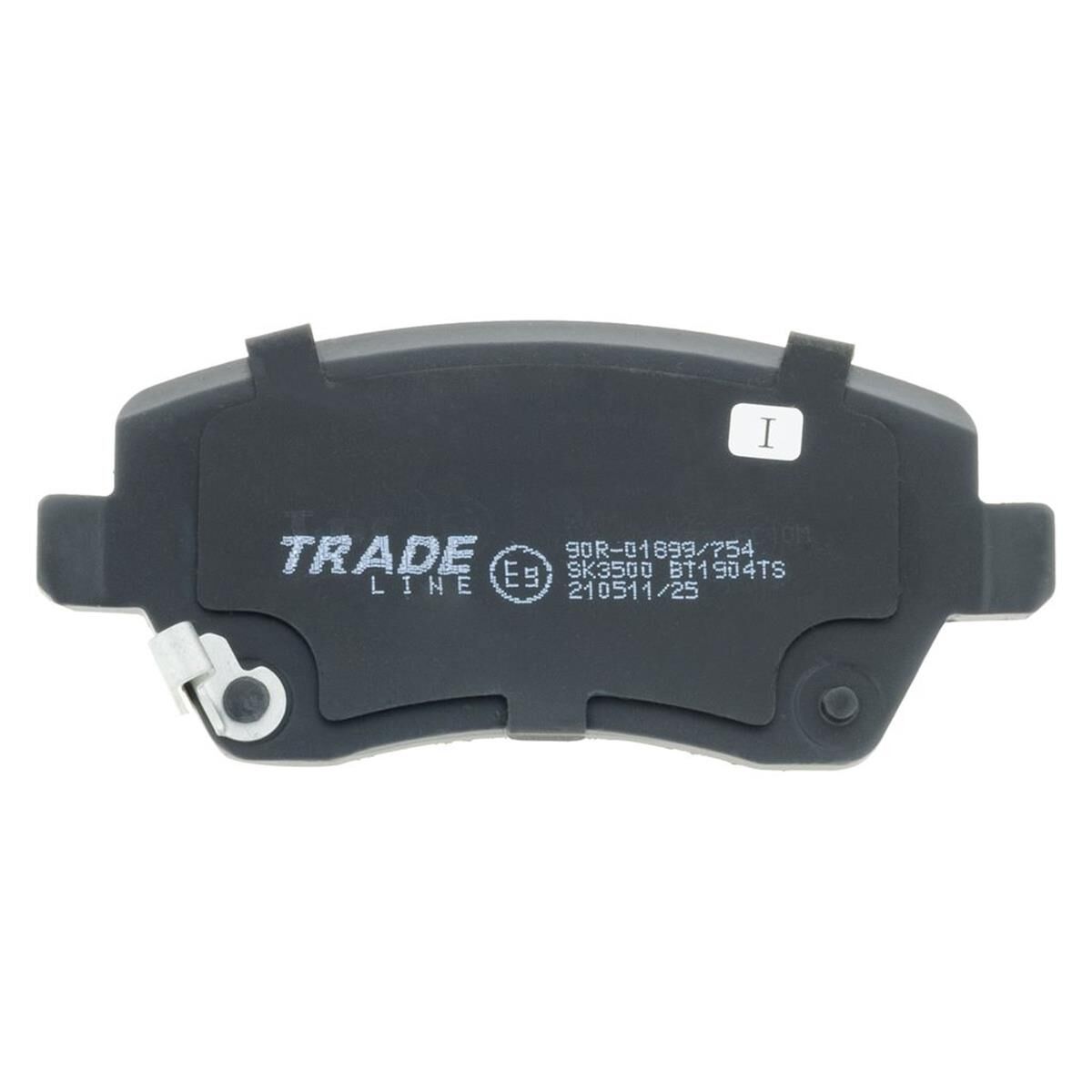 TRADE-LINE BRAKE PAD FRONT SET SWIFT MICRA  KANGOO CLIO DB2366, , scanz_hi-res