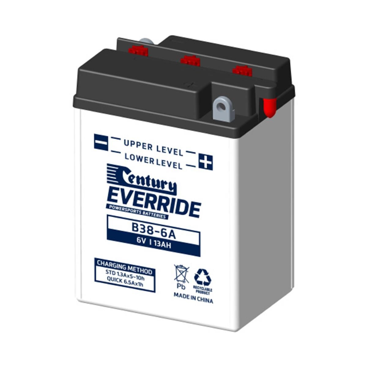 POWERSPORTS BATTERIES - B38-6A, , scanz_hi-res