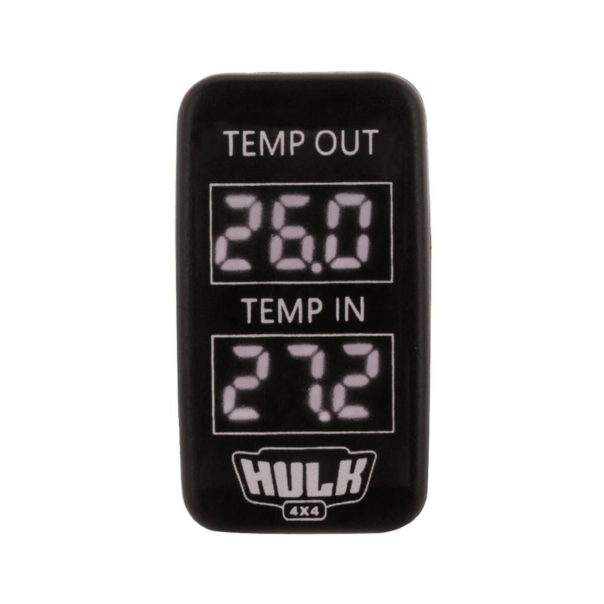 DUAL TEMPERATURE METER OE RPL EARLY TOYOTA WHITE LED 40 x 22mm, , scanz_hi-res