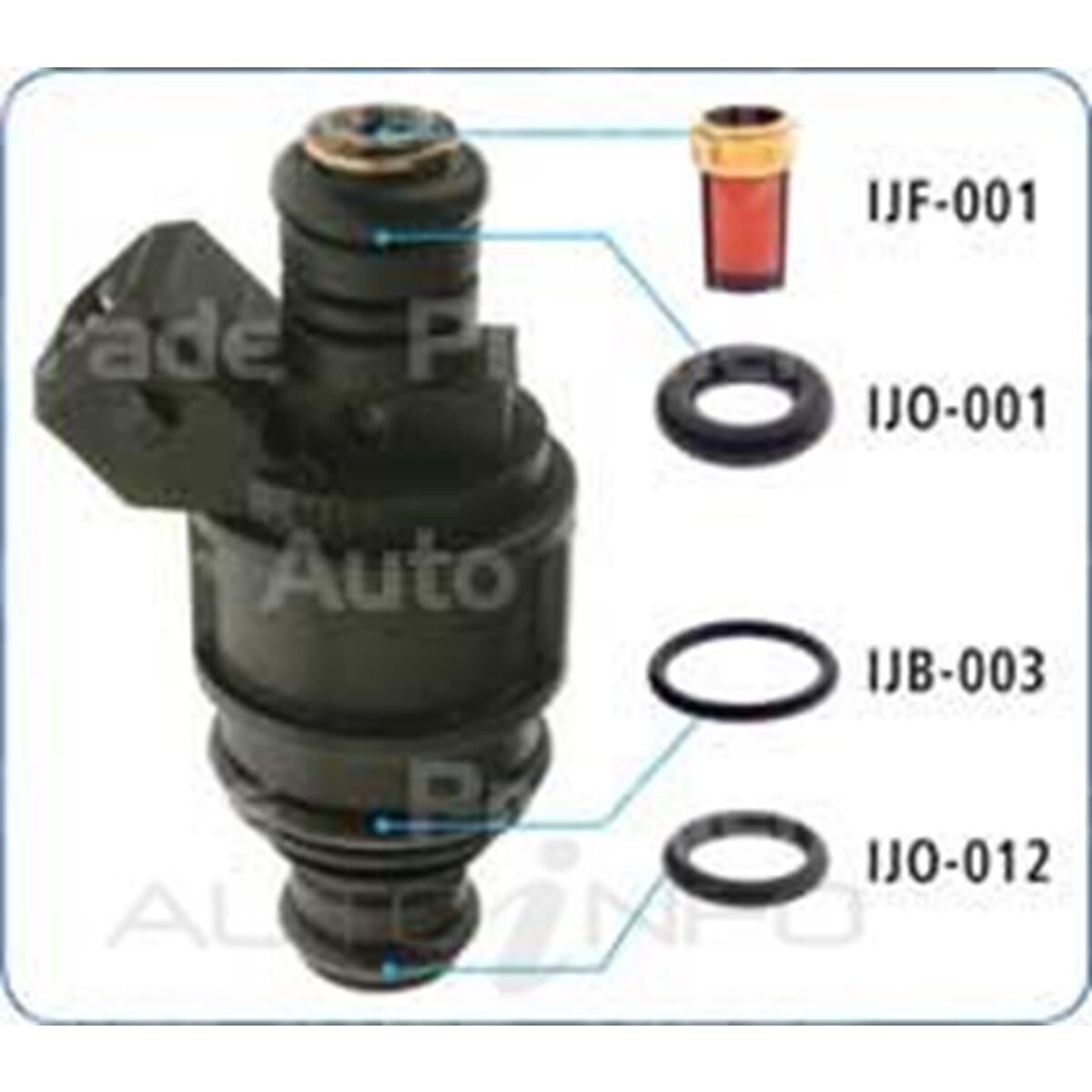 FUEL INJECTOR SERVICE KIT, , scanz_hi-res