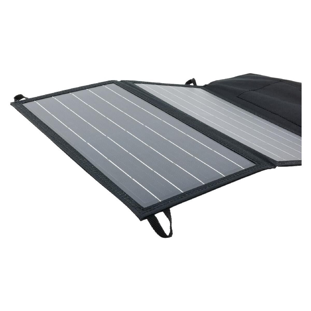 20W PORTABLE FOLD SOLAR PANEL 560mm x 355mm x 15mm BLACK, , scanz_hi-res