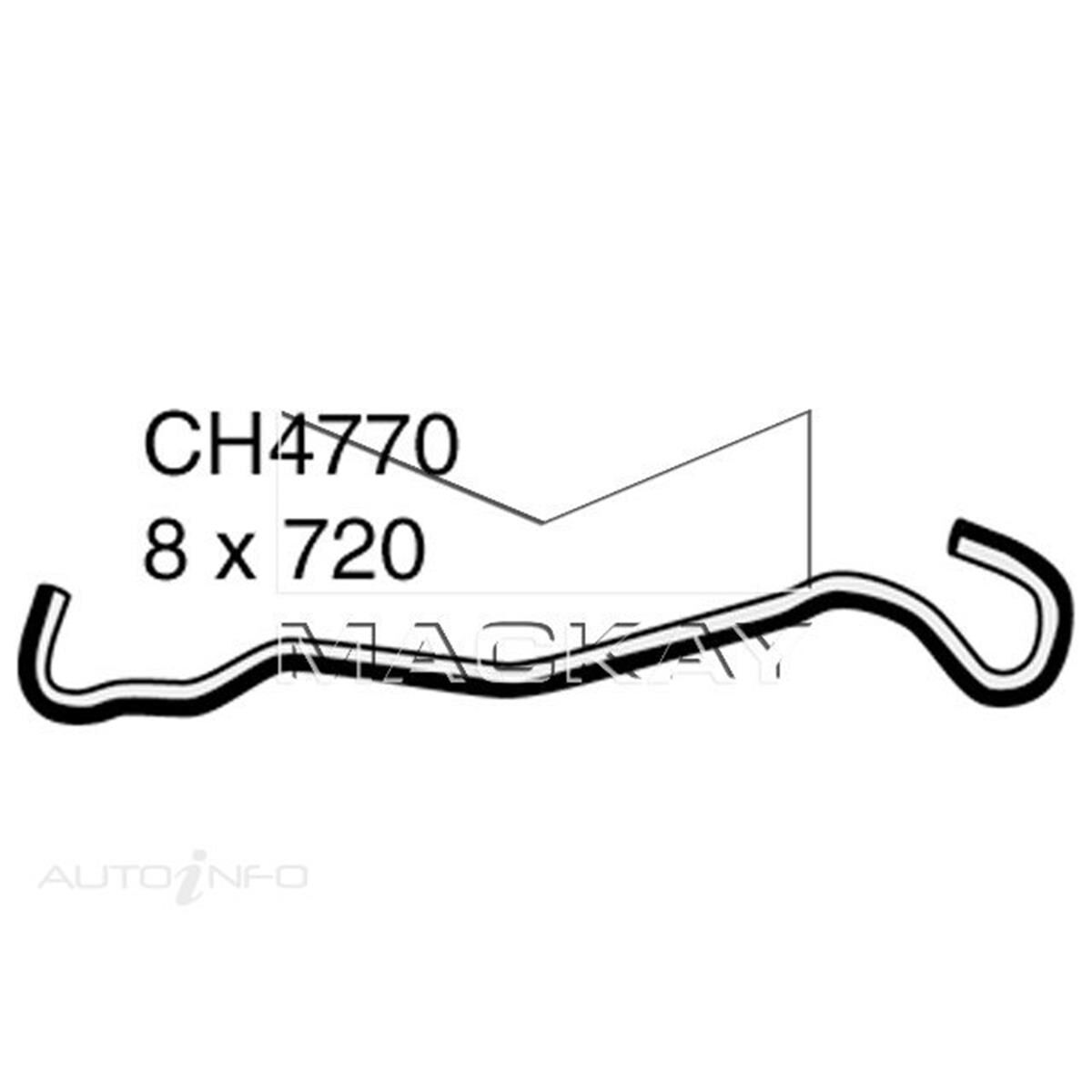ENGINE BY PASS HOSE  - NISSAN PATHFINDER R51 - 2.5L I4 TURBO DIESEL - MANUAL & AUTO, , scanz_hi-res