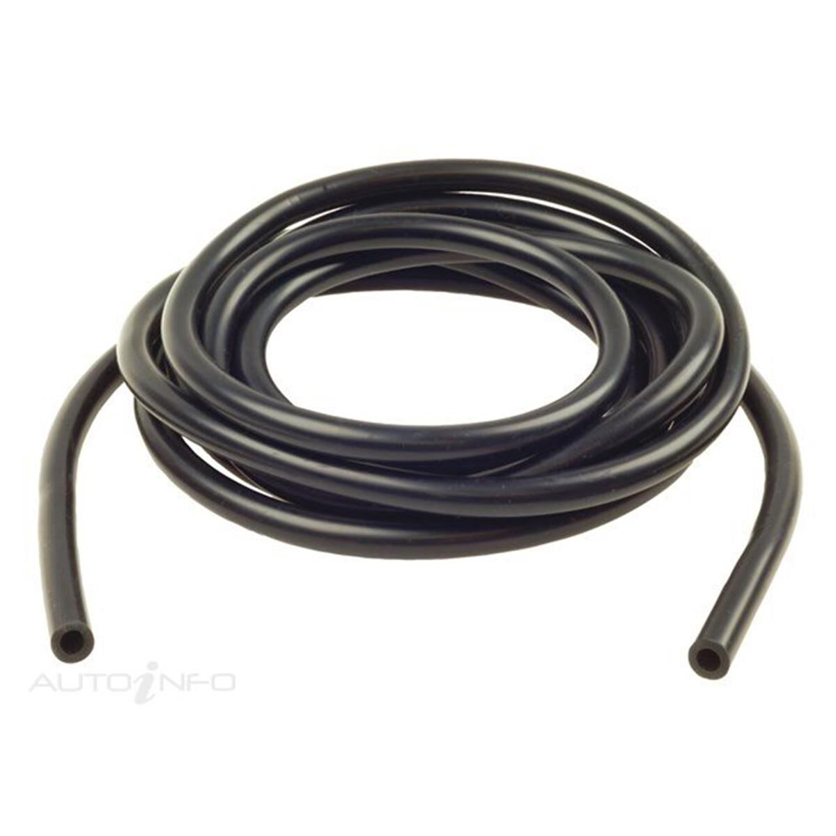 VACUUM HOSE 3 METRE 4MM BLACK, , scanz_hi-res