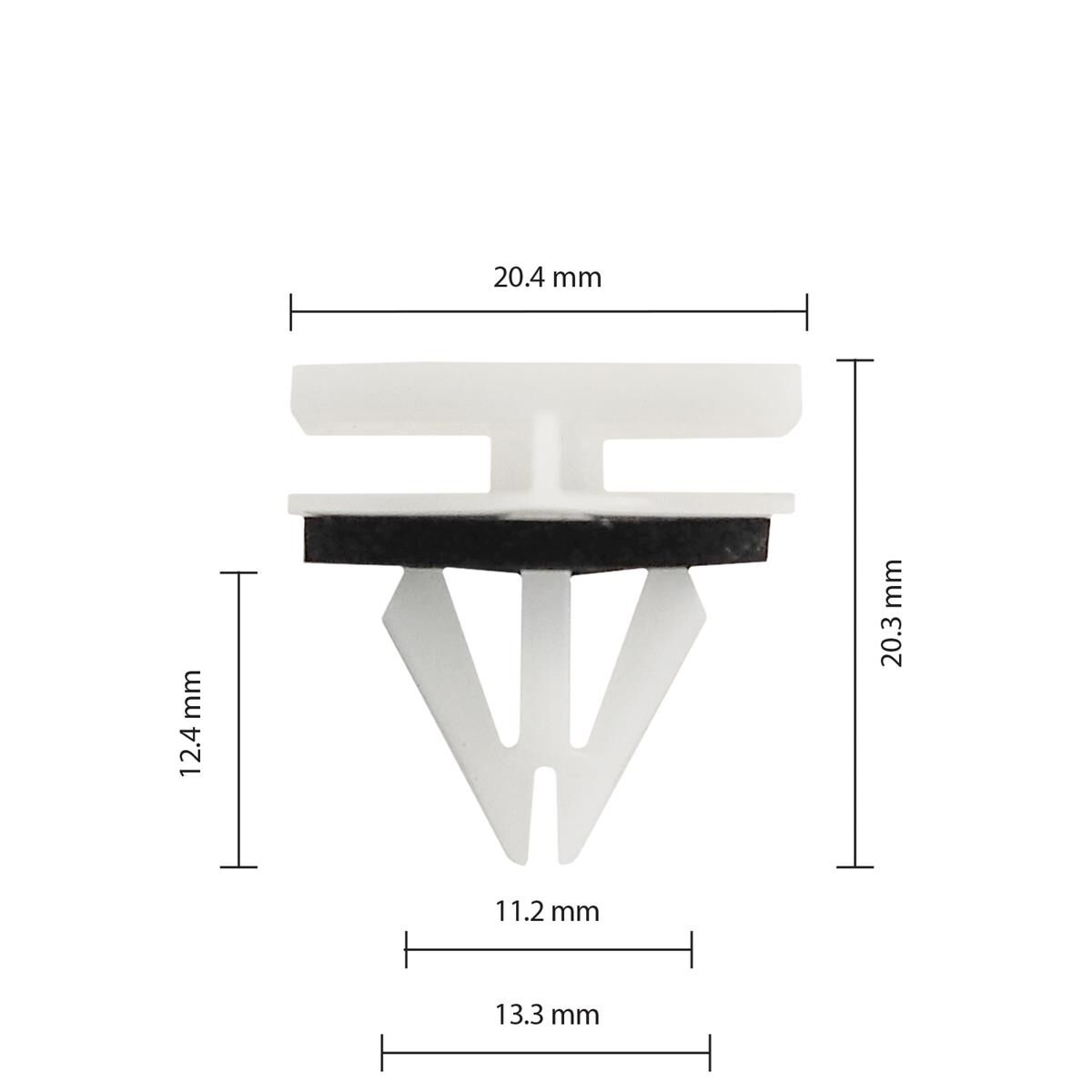 Chevrolet/GM car clip - pack of 25 car clips, , scanz_hi-res