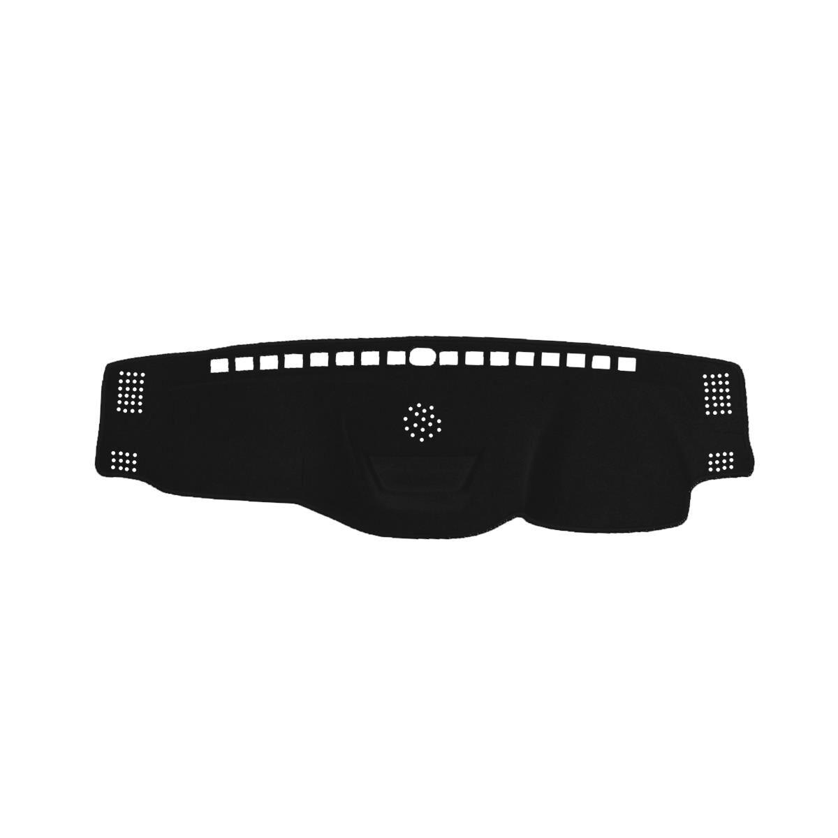 BLACK DASH MAT - HOLDEN TRAILBLAZER RG MY 17 07/16-12/20 - 77H-BLACK, , scanz_hi-res