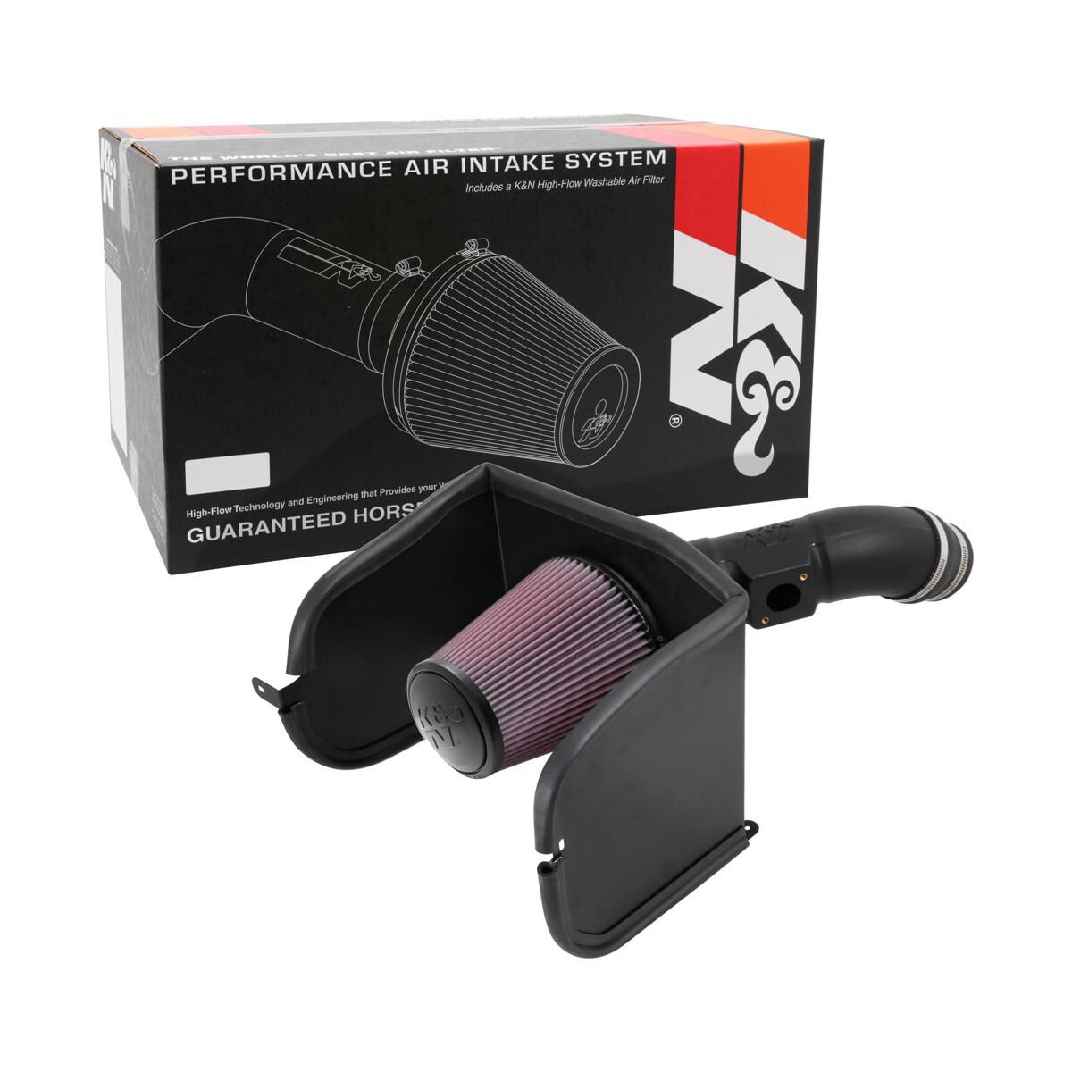 63-9040 K&N PERFORMANCE AIR INTAKE SYSTEM, , scanz_hi-res