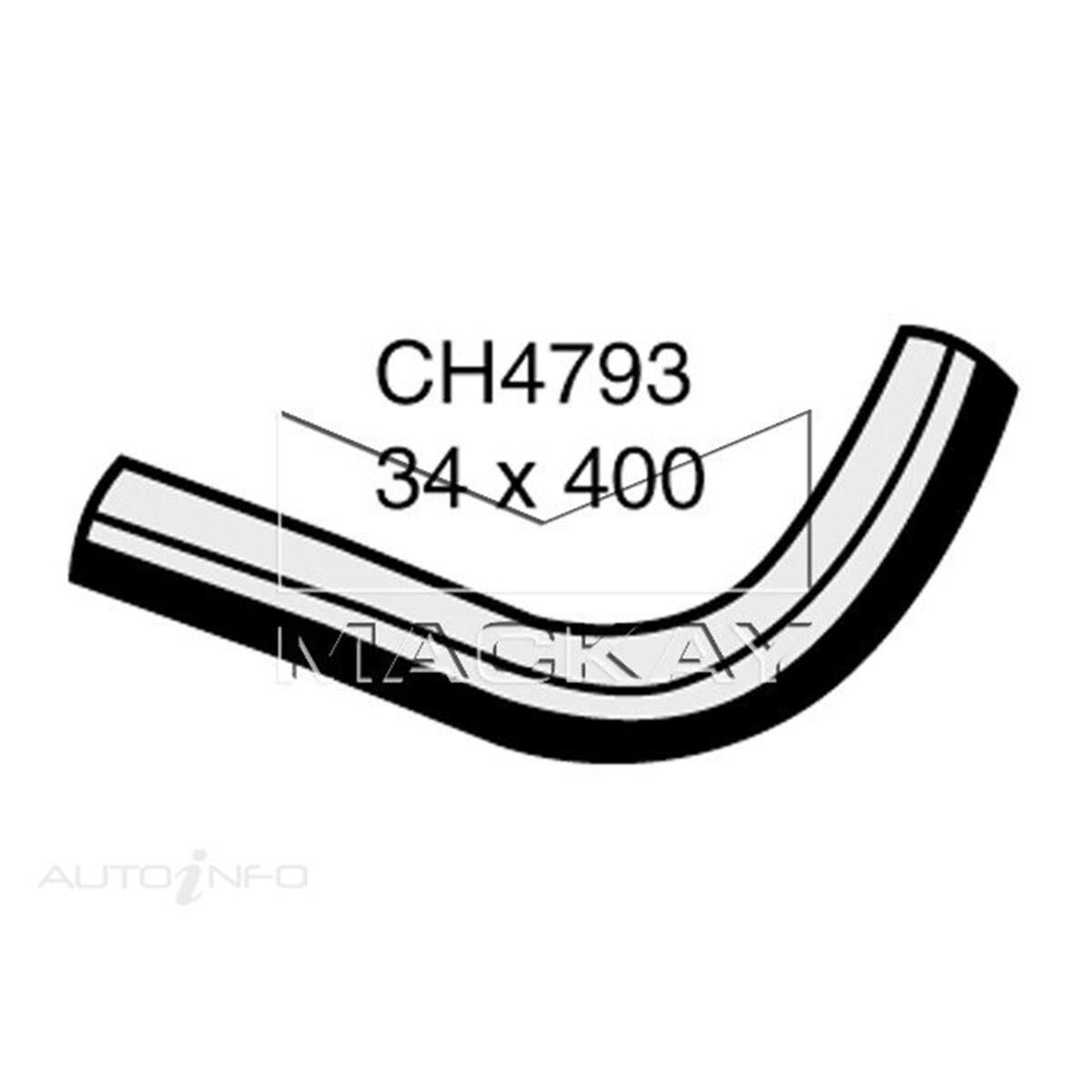 RADIATOR UPPER HOSE  - MAZDA MPV LV - 3.0L V6  PETROL - MANUAL & AUTO, , scanz_hi-res