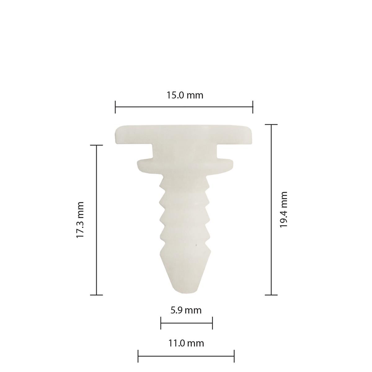 Audi/VW - pack of 25 car clips, , scanz_hi-res