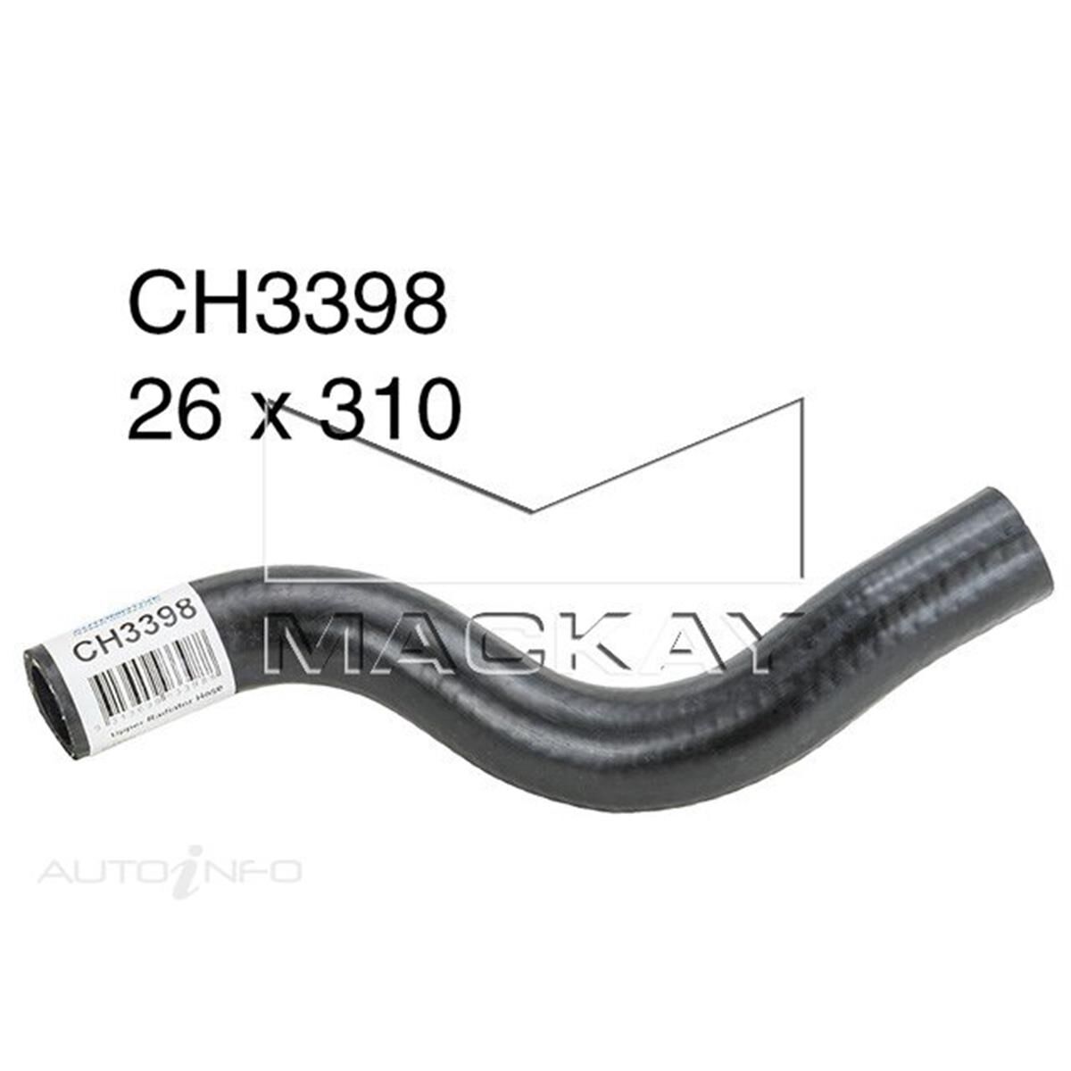 RADIATOR UPPER HOSE  - NISSAN PULSAR N16 - 1.8L I4  PETROL - MANUAL & AUTO, , scanz_hi-res