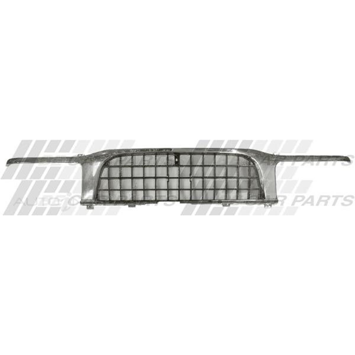 GRILLE - CHROME/BLACK - NO BEZELS, , scanz_hi-res