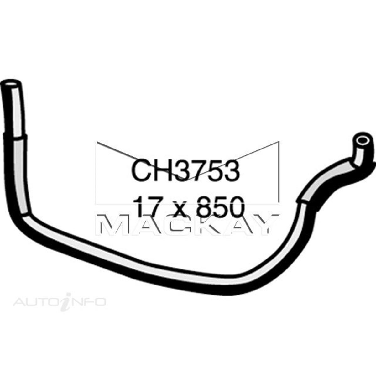 HEATER HOSE  - TOYOTA LANDCRUISER GRJ120R - 4.0L V6  PETROL - MANUAL & AUTO, , scanz_hi-res