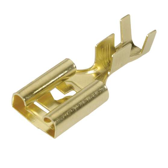 TERMINAL F/BLADE BRASS 9.5MM, , scanz_hi-res