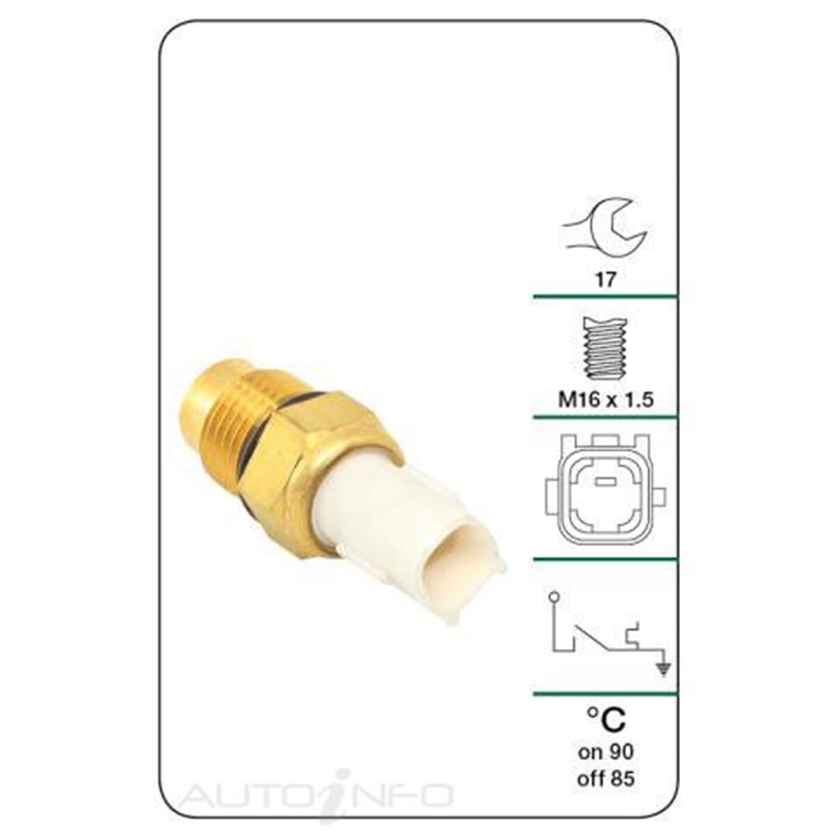(TFS223NZ) TRIAUS THERMO FAN SWITCH, , scanz_hi-res