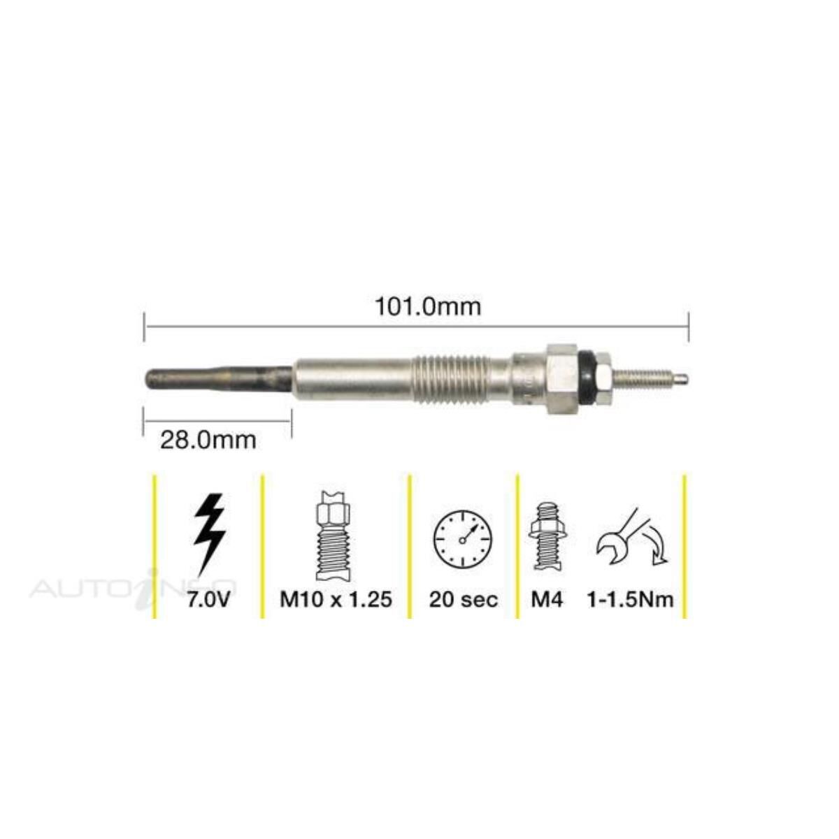 TRIDON GLOW PLUG, , scanz_hi-res