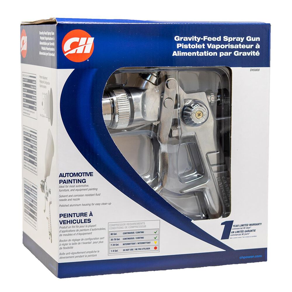 Campbell Hausfeld Gravity Spray Gun Hvlp 1.4MM DH580000AV Supercheap Auto New Zealand