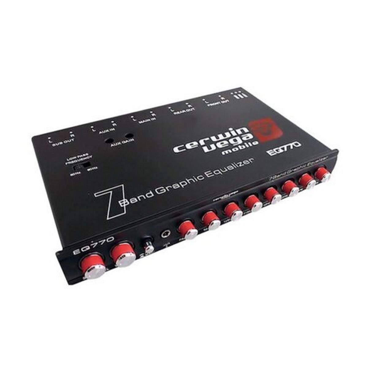 CERWIN VEGA SERIES 7 BAND PARAMETRIC EQUALIZER W/ AUX INPUT, , scanz_hi-res