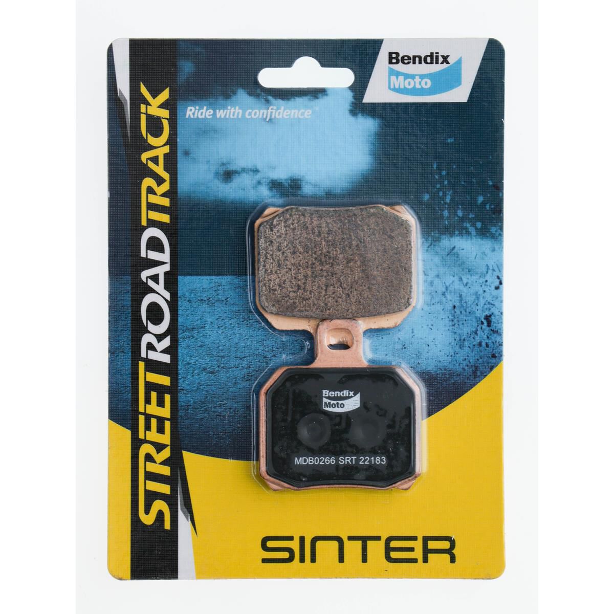 BENDIX MOTO STREET ROAD TRACK MOTORCYCLE PADS, , scanz_hi-res