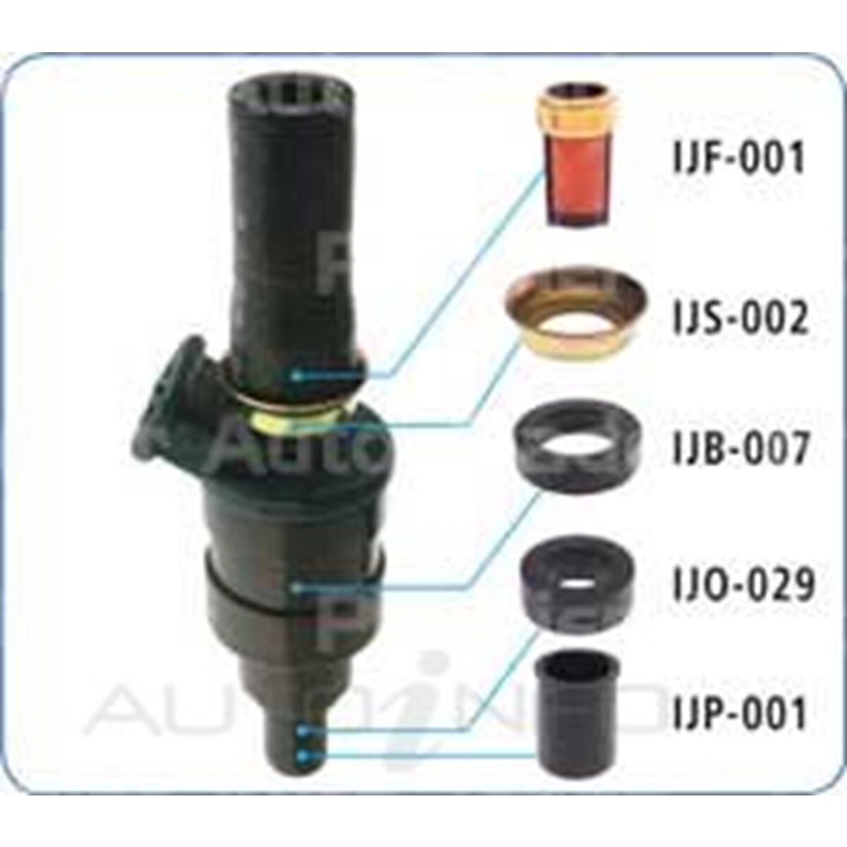 FUEL INJECTOR SERVICE KIT, , scanz_hi-res