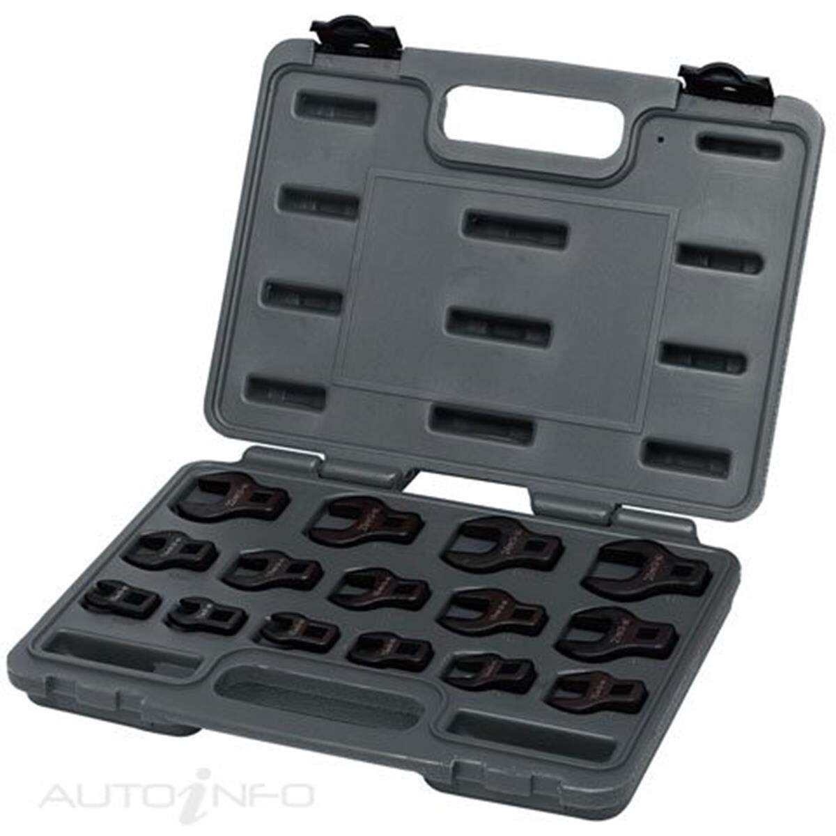 TOLEDO CROWFOOT WRENCH SET METRIC 3/8DR., , scanz_hi-res