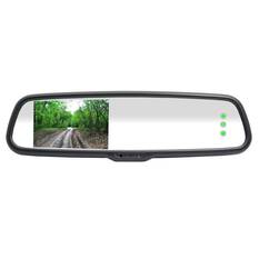 RM43B 4.3" PREMIUM OEM REARVIEW MIRROR RCA LCD MONITOR/RMB19 BASEPLATE, , scanz_hi-res