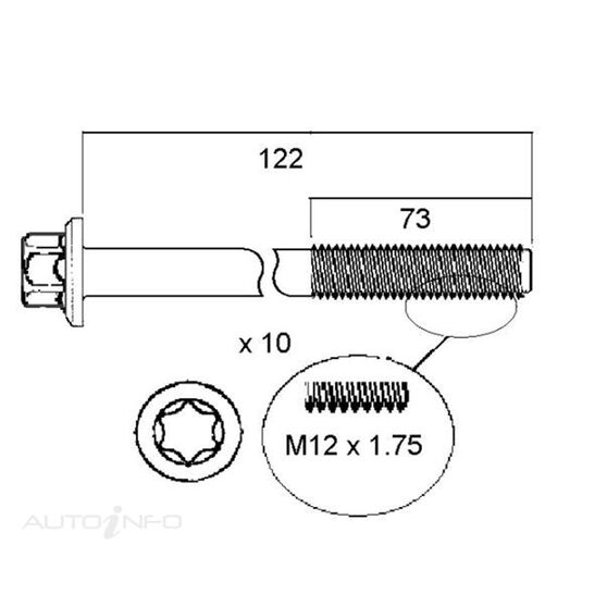 Cylinder Head Bolt Set Supercheap Auto New Zealand