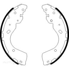 BRAKE SHOES BS5021 BENDIX *, , scanz_hi-res