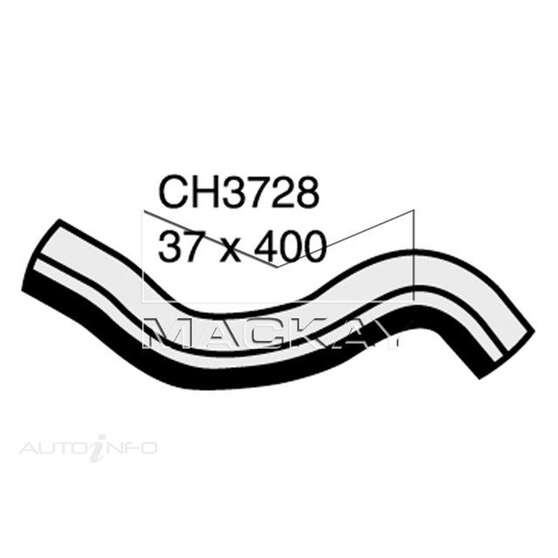 RADIATOR LOWER HOSE  - TOYOTA LANDCRUISER KDJ120R - 3.0L I4 TURBO DIESEL - MANUAL & AUTO, , scanz_hi-res