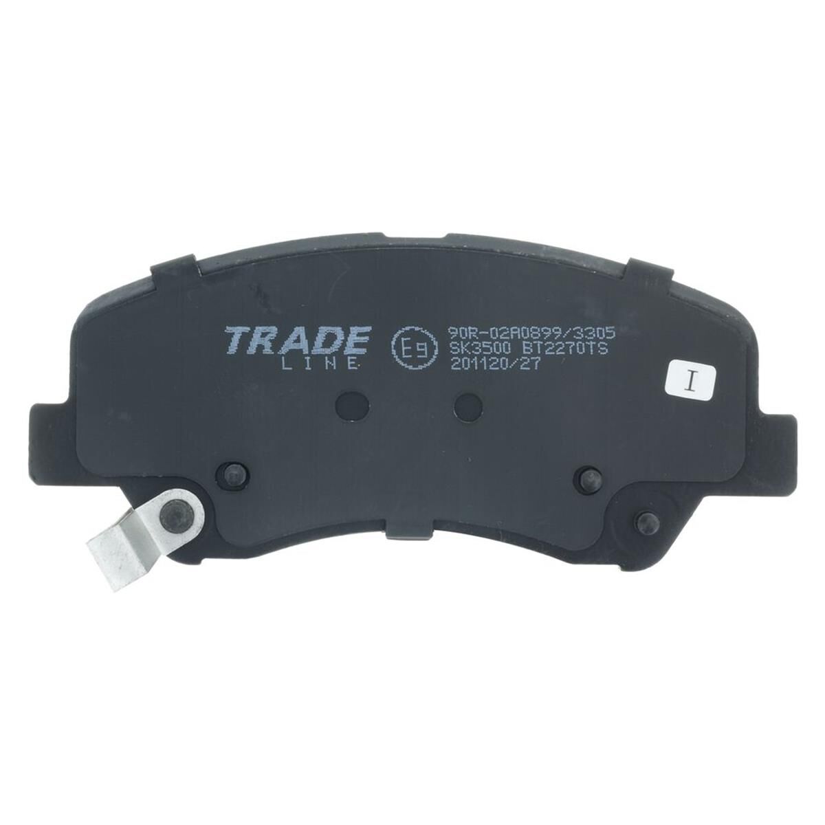 TRADE-LINE BRAKE PADS SET HYUNDAI ACCENT IV RB 1.6 CRDi DB2272, , scanz_hi-res