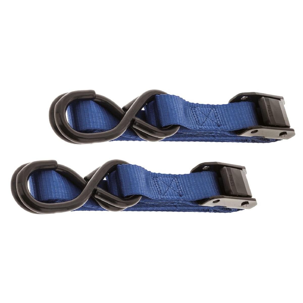QTY 2 CAMBUCKLE TIEDOWN 1.8m x 25mm 250kg LASHING CAPACITY  HULK 4x4, , scanz_hi-res