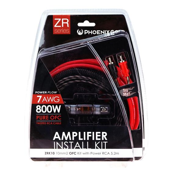 AMPLIFIER KIT 7GA/10MM OFC 800W WITH POWER RCA 5.2M, , scanz_hi-res
