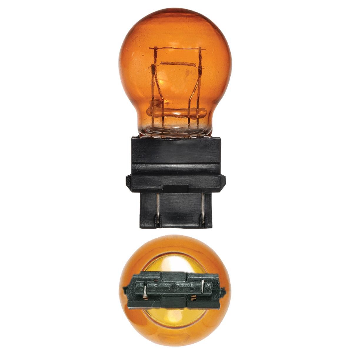 GLOBE 12V 27/7W PLASTIC AMBER PK10, , scanz_hi-res