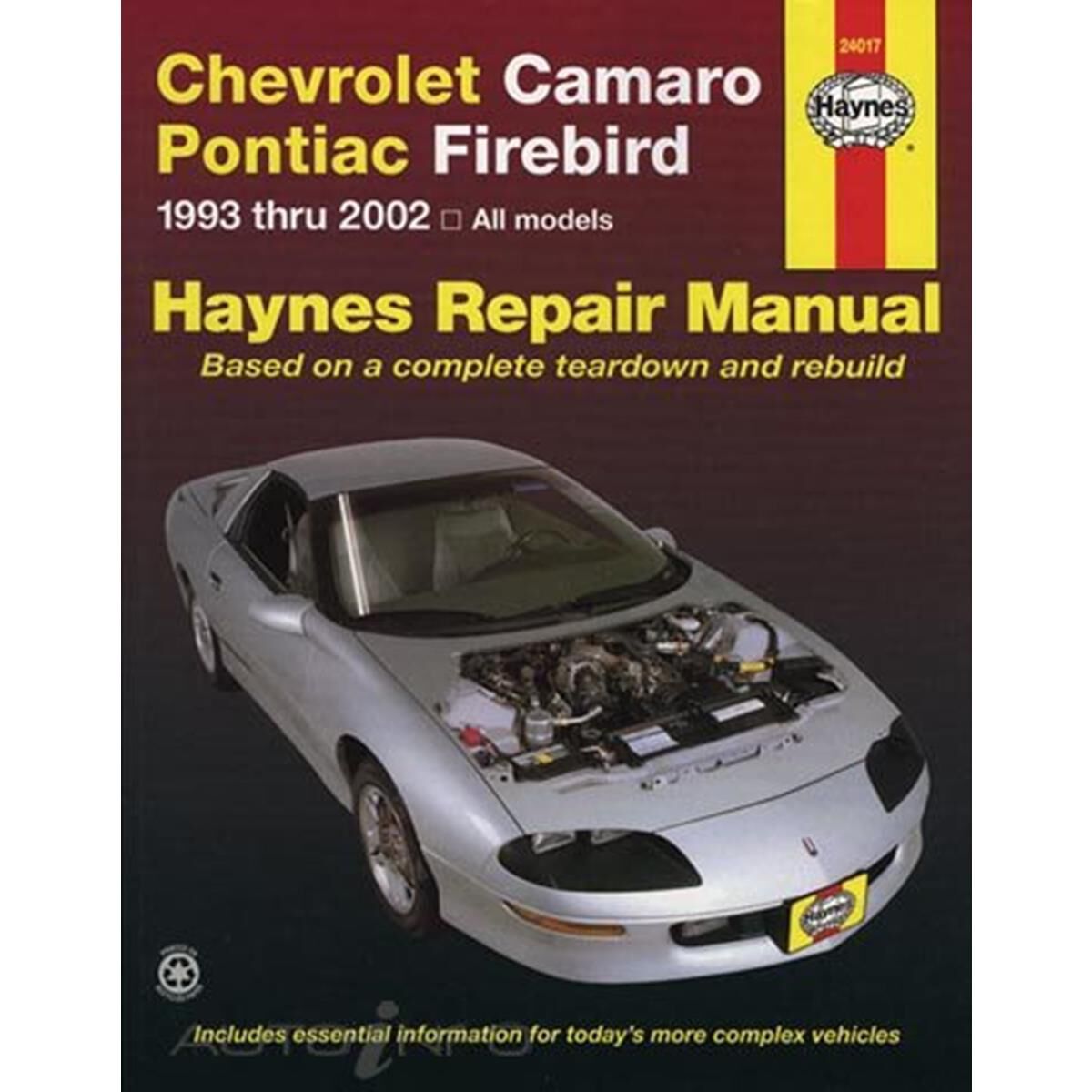 CHEVROLET CAMARO AND PONTIAC FIREBIRD HAYNES REPAIR MANUAL FOR 1993 THRU 2002, , scanz_hi-res