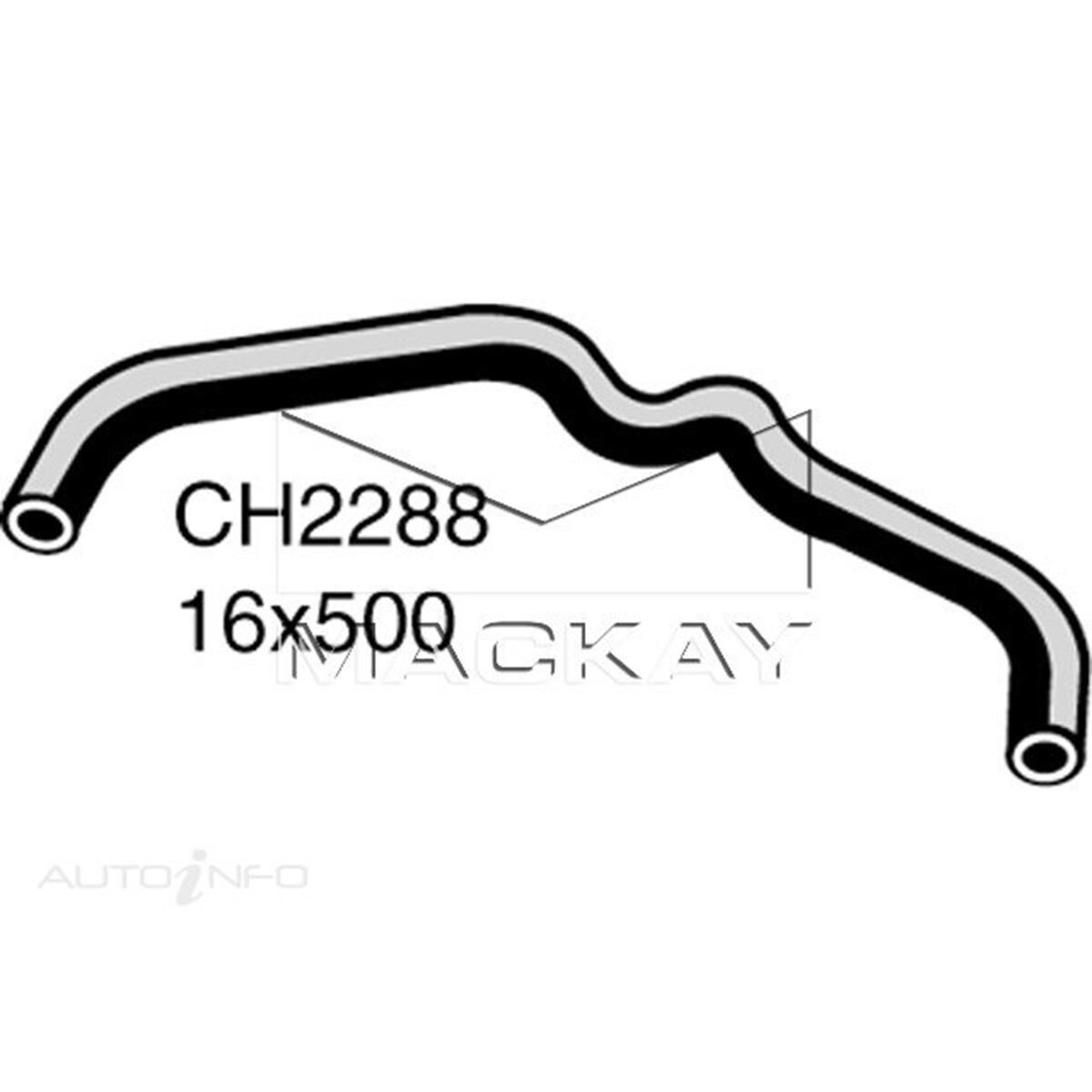 HEATER HOSE  - NISSAN PATROL GU - 2.8L I6 TURBO DIESEL - MANUAL & AUTO, , scanz_hi-res