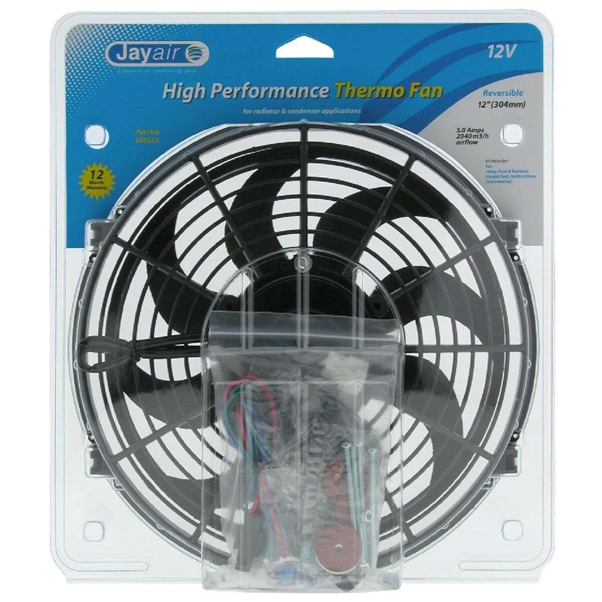FAN JAYAIR 12" 12V SKEW BLADE, , scanz_hi-res