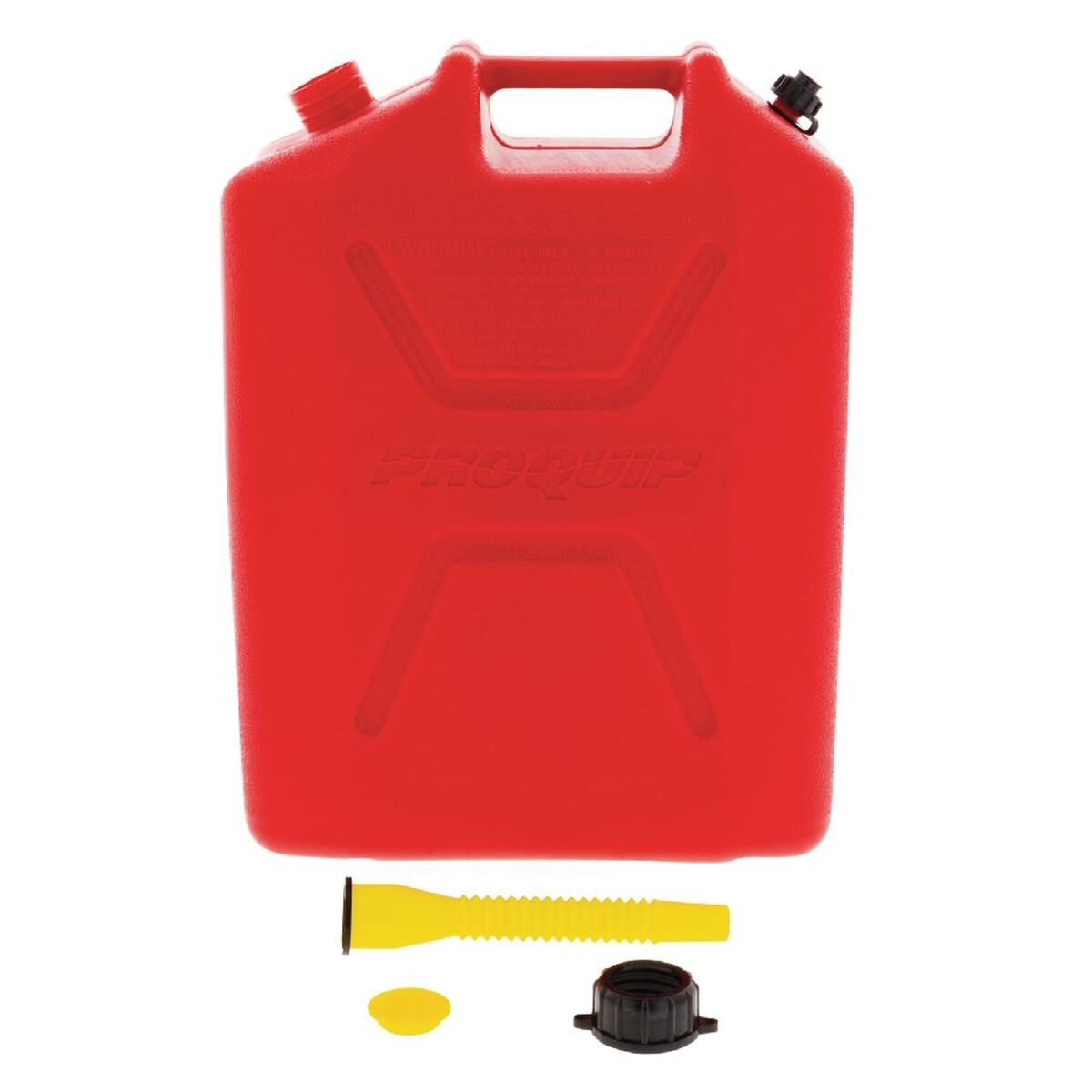 FAST FLOW PLASTIC FUEL CAN 20LT UNLEADED RED, , scanz_hi-res