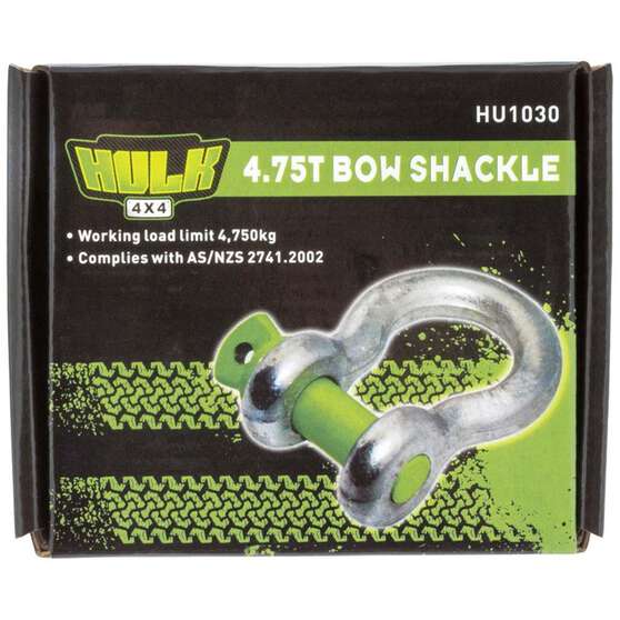 HULK BOW SHACKLE 4.75T GREEN, , scanz_hi-res