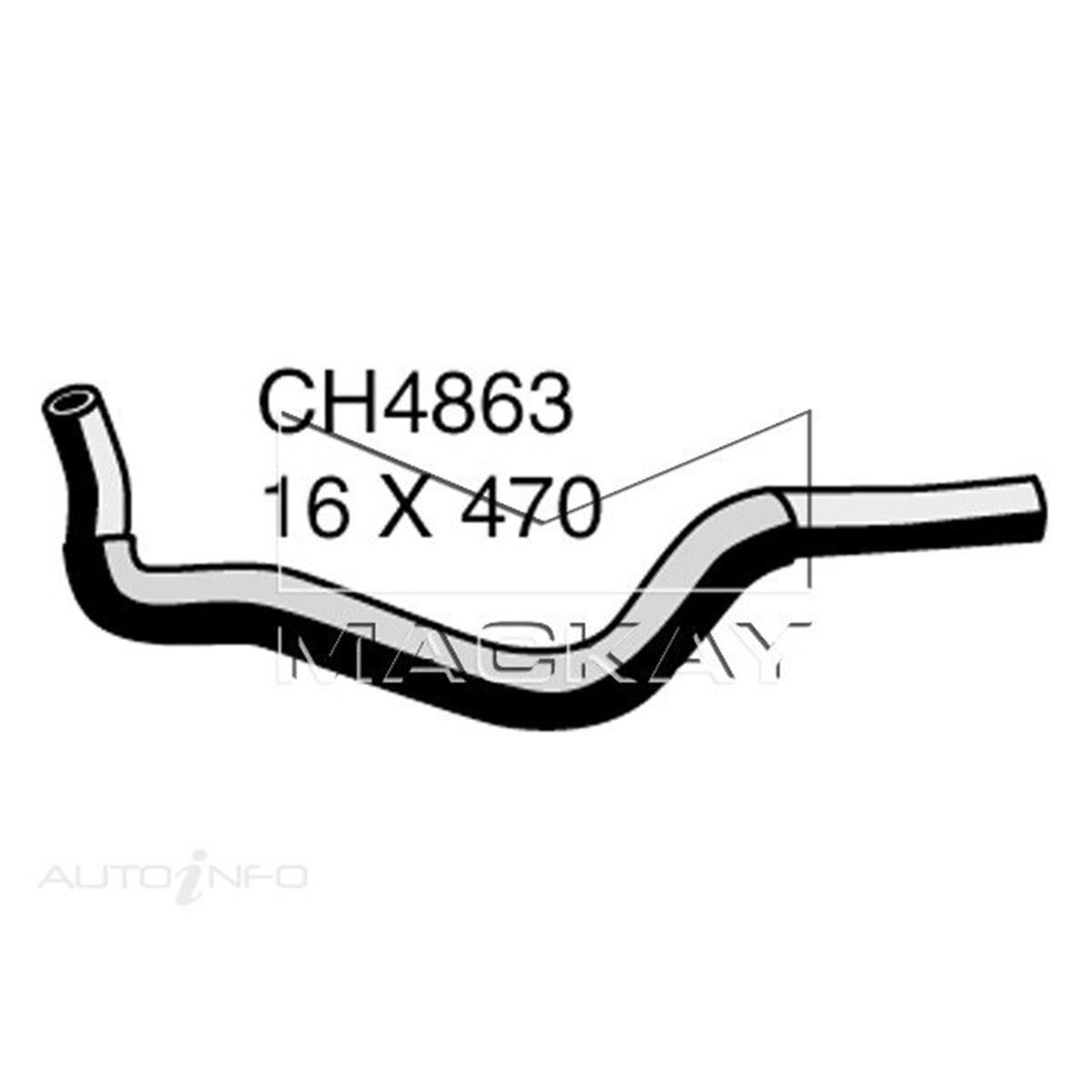COOLANT RECOVERY TANK HOSE  - NISSAN PATROL GU - 3.0L I4 TURBO DIESEL - MANUAL & AUTO, , scanz_hi-res